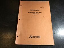 Manual de manutenção diesel industrial Mitsubishi Fuso 6D1 6D10 6D11 6 cilindros comprar usado  Enviando para Brazil