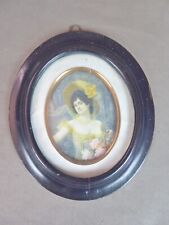 Small oval frame. d'occasion  Expédié en Belgium