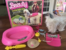 Vintage 1979 Barbie’s Pet Dog Beauty Afghan Hound com Todos os Acessórios na Caixa, usado comprar usado Vintage 1979 Barbie’s Pet Dog Beauty Afghan Hound com Todos os Acessórios na Caixa, usado comprar usado  Enviando para Brazil