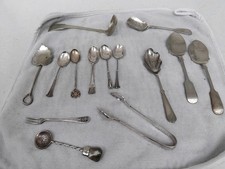 Collection old silver for sale  STONEHAVEN