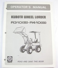 Manual esquemático de manutenção operação operador carregadeira de rodas Kubota R310B R410B comprar usado  Enviando para Brazil