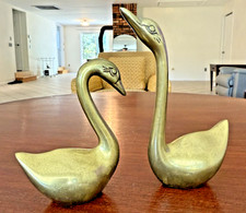 Pair vintage brass for sale  Oak Ridge