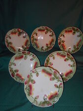 Piatti ceramica fragole usato  Bologna