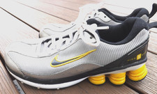 Raro Juventude Nike Z Shox Turmoil Tamanho 6Y #366829-001 Preto, Prata e Amarelo Júnior comprar usado  Enviando para Brazil