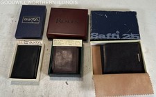 Leather wallets iob for sale  Rockford