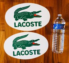 Autocollants lacoste crocodile d'occasion  Francheville