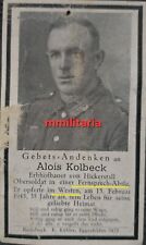 Sterbebild wwii berkanonier gebraucht kaufen  Gottmadingen