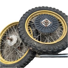 Coppia ruote cross usato  Faenza