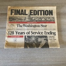Washington star newspaper for sale  Charles Town