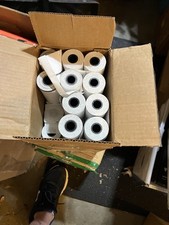Usado, Etiquetas sem forro de transferência térmica direta 36 rolos 6.660 total 4" x 4" 0,75" núcleo comprar usado  Enviando para Brazil