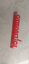 Red plastic gymnastics for sale  WIRRAL