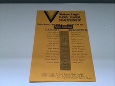 Carlisle bradford northern for sale Carlisle bradford northern for sale  LEEDS