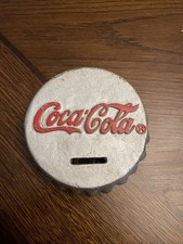 Tampa de garrafa de Coca-Cola ferro fundido banco de moedas vintage comprar usado  Enviando para Brazil