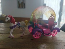 Barbie kutsche einhorn gebraucht kaufen  Ziemetshausen
