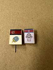 Tênis de mesa raro original da Coreia do Norte emblemas esportivos vintage basquete comprar usado  Enviando para Brazil