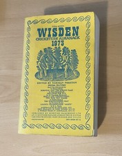 1973 wisden cricketer for sale  LONDON