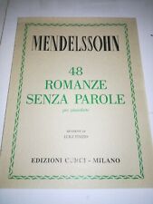 Mendelssohn romanze senza usato  Castellammare di Stabia