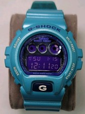 Relógio Casio G-Shock DW-6900CB multifuncional metálico azul gelo digital novo Batt comprar usado  Enviando para Brazil