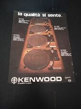 1976 kenwood giradischi usato  Romallo