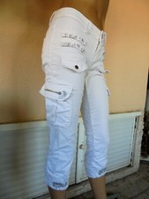 Pantacourt blanc original d'occasion  Villeneuve-Loubet