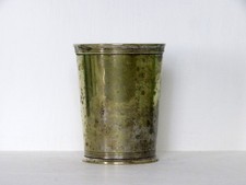 Belle timbale métal d'occasion  Gray