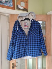 Blue black check for sale  WOOLER