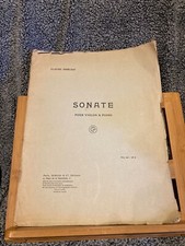 Debussy sonate violon d'occasion  Rennes