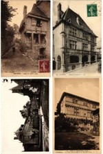 CASASAS DE PESSOAS FAMOSAS FRANÇA, 150 cartões postais antigos anteriores a 1940 (L7146) comprar usado  Enviando para Brazil