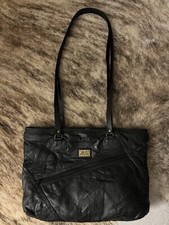 Schwarze damen handtasche gebraucht kaufen  Hattersheim