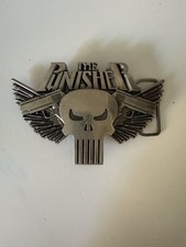 Punisher belt buckle for sale  WELLINGBOROUGH