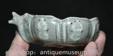 4.4 "Return Antique Korean Goryeo Porcelain Flower Dragon Ear Pot comprar usado  Enviando para Brazil