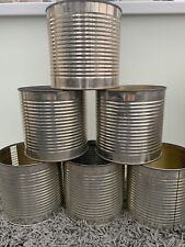 Six large tin for sale  NEW QUAY