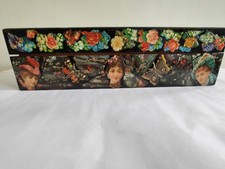 Vintage decoupage wooden for sale  BRIGHTON