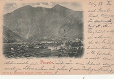 PINZOLO D'EPOCA AUSTRIACA  PANORAMICA ANNO 1899  VIAGG FTO PICC FOTO UNTERVEGER comprar usado  Enviando para Brazil