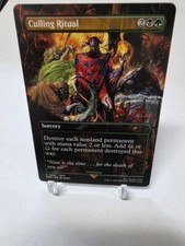 RITUAL DE SACRIFICIO - FINAL FANTASY MTG Promo WPN ARTE COMPLETO CASI NUEVO EN MANO segunda mano  Embacar hacia Mexico