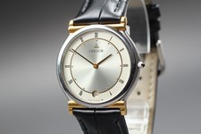 [Quase perfeito] Seiko Credor 7779-6000 relógio de quartzo masculino prata 18K ouro do Japão comprar usado  Enviando para Brazil