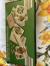 Spielkarten würfelkassette gebraucht kaufen  Schwerin