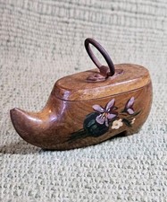 Vintage wooden shoe for sale  TAMWORTH