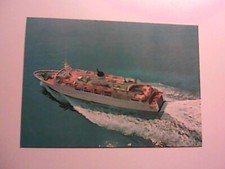 Cartolina motonavi traghetto usato  Genova