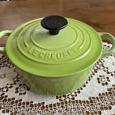 [Novo e não usado] Le Creuset Cocotte Ronde 16cm Kiwi Green ferramenta de cozinha comprar usado  Enviando para Brazil