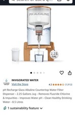 Recharge glass alkaline for sale  IPSWICH