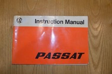 Passat instruction owners for sale  STOURBRIDGE