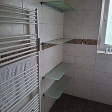 Glasregal 80x28 erhalten gebraucht kaufen  Schneverdingen