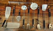 Utensílios de cozinha Carlo Giannini Itália aço inoxidável MCM VINTAGE 9 peças excelente! comprar usado Utensílios de cozinha Carlo Giannini Itália aço inoxidável MCM VINTAGE 9 peças excelente! comprar usado  Enviando para Brazil