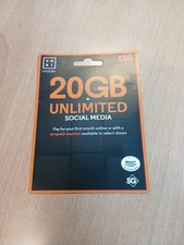 Sim card for sale  EDINBURGH