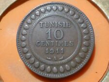 Tunisie centimes 1911 d'occasion  Franqueville-Saint-Pierre