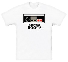 Camiseta retrô videogame Know Your Roots comprar usado  Enviando para Brazil