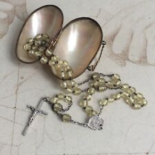 Solid silver rosary d'occasion  Expédié en Belgium