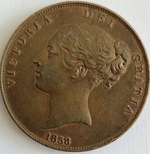 Penny grossbritanien 1858 gebraucht kaufen  Heuchelheim
