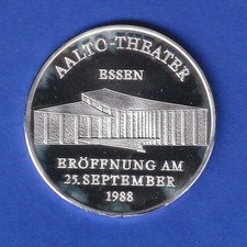 Silbermedaille 1988 aalto gebraucht kaufen  München